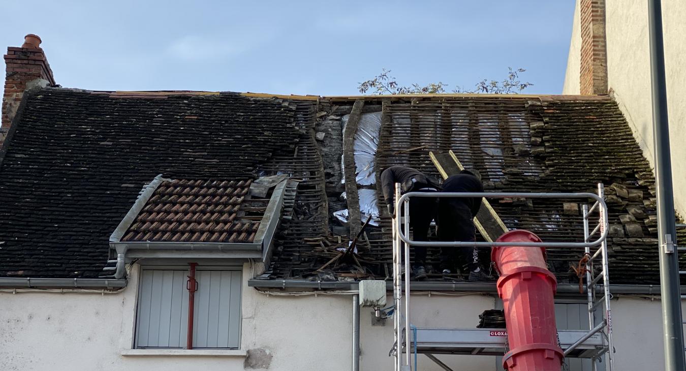 Changement de toiture